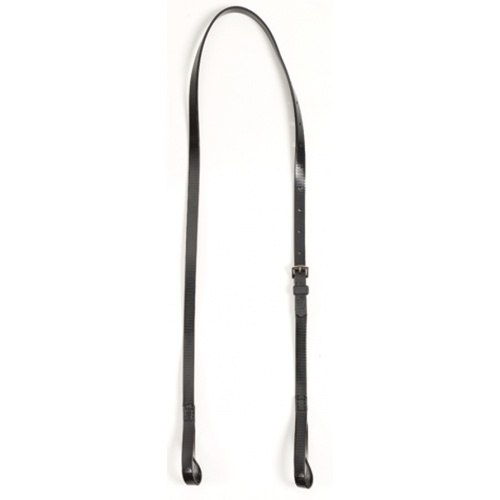 ANTI REAR BIT STRAP SYN LOOP END BLK - Garrard's Horse and Hound