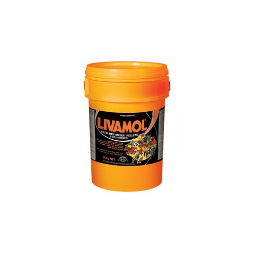 LIVAMOL OPTIMIZER FEED PELLET 25KG HORSE Garrard's Horse and Hound